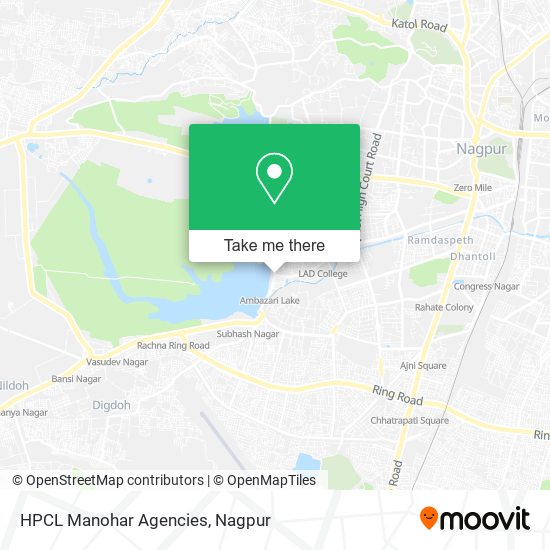 HPCL Manohar Agencies map