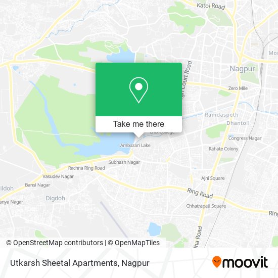 Utkarsh Sheetal Apartments map