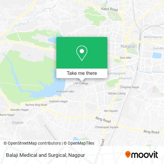 Balaji Medical and Surgical map