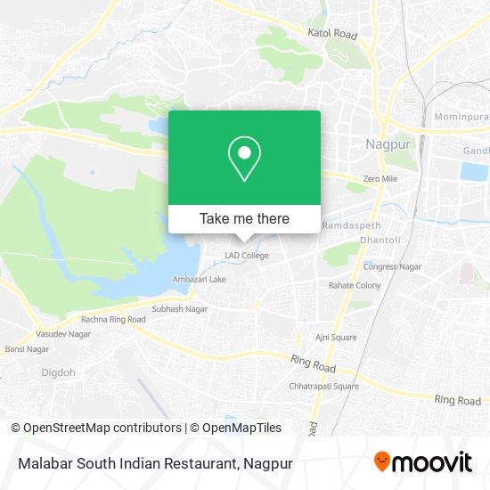 Malabar South Indian Restaurant map