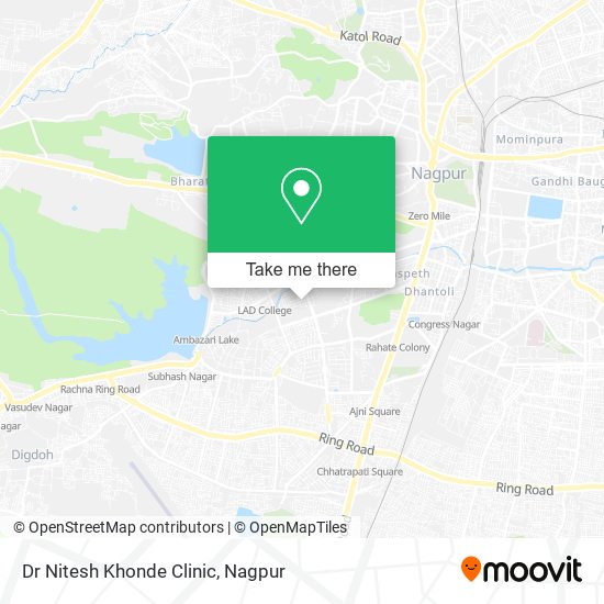 Dr Nitesh Khonde Clinic map