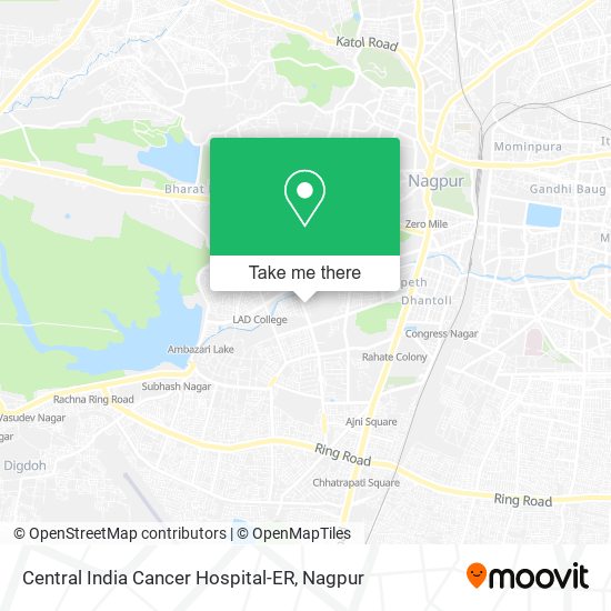 Central India Cancer Hospital-ER map