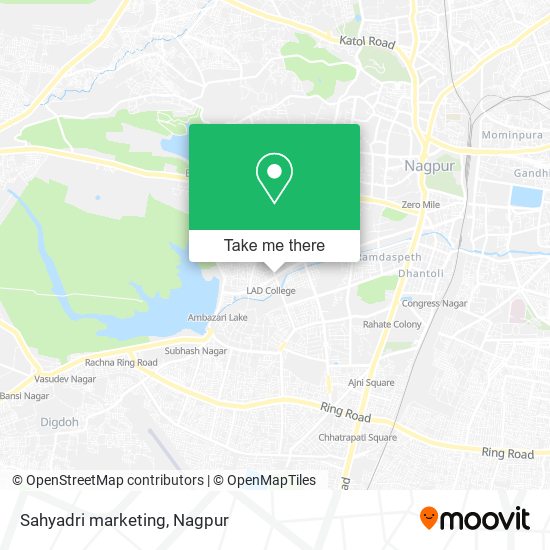 Sahyadri marketing map