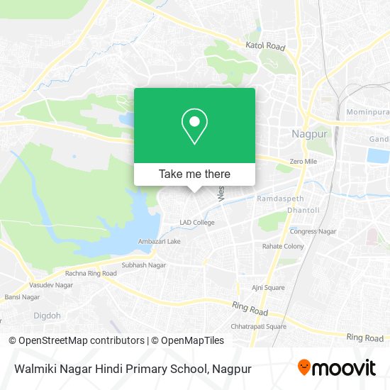 Walmiki Nagar Hindi Primary School map