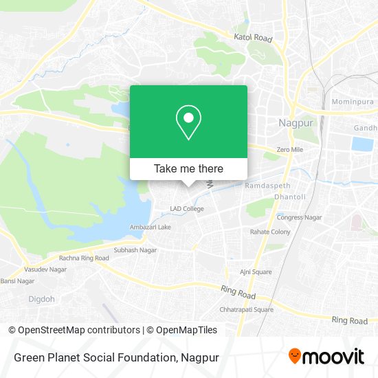 Green Planet Social Foundation map