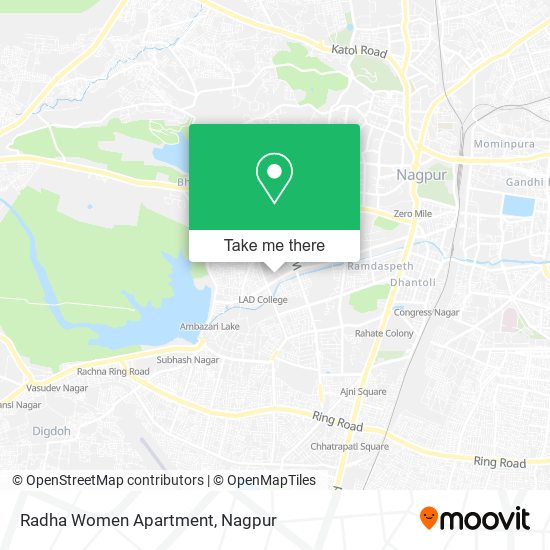 Radha Women Apartment map