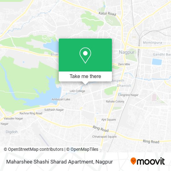 Maharshee Shashi Sharad Apartment map