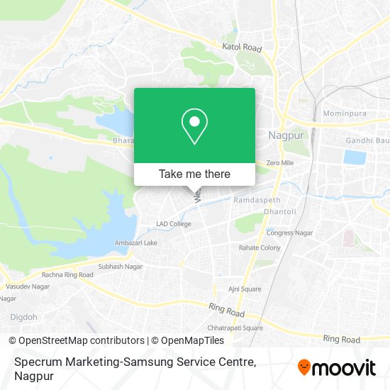 Specrum Marketing-Samsung Service Centre map