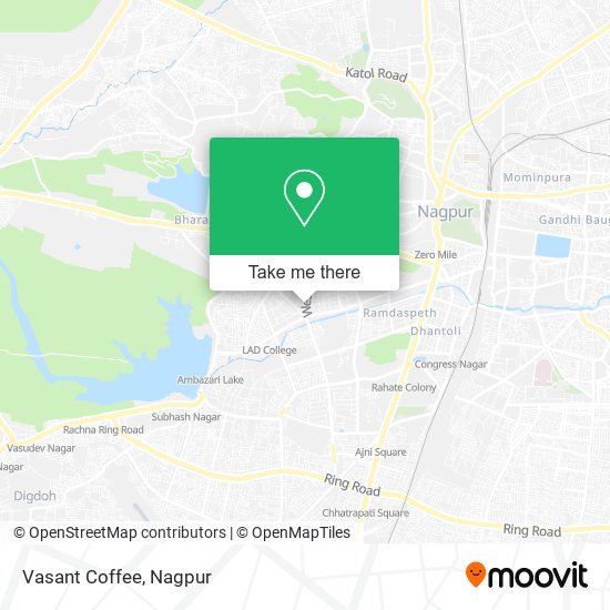 Vasant Coffee map