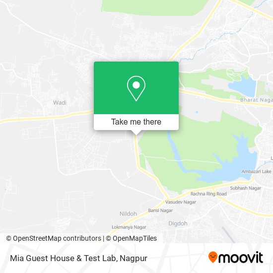 Mia Guest House & Test Lab map