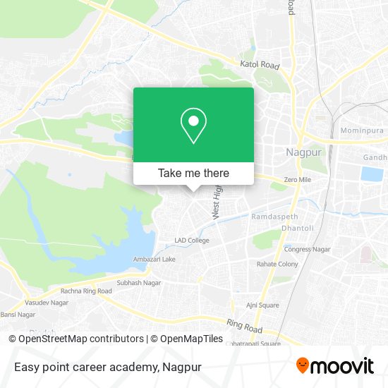 Easy point career academy map