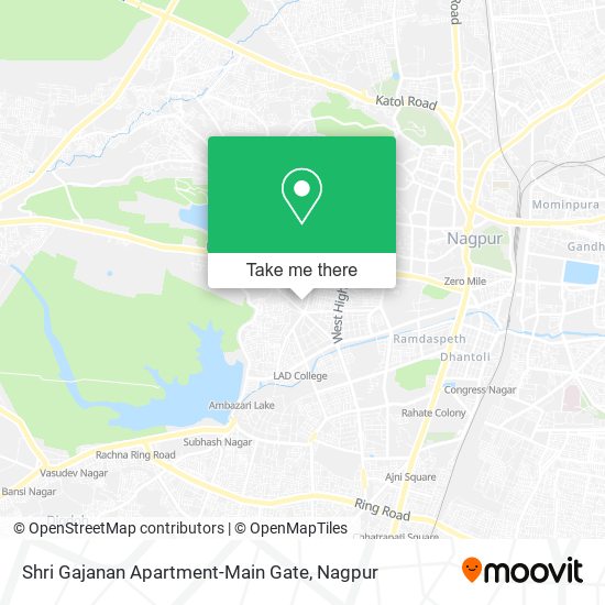 Shri Gajanan Apartment-Main Gate map