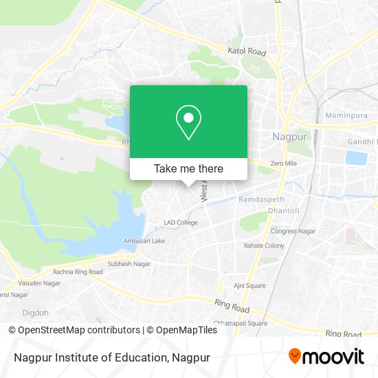 Nagpur Institute of Education map