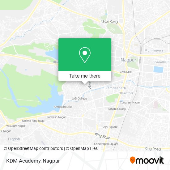KDM Academy map