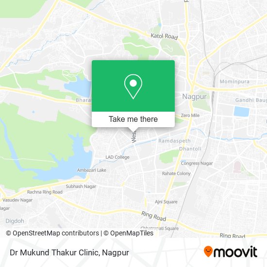 Dr Mukund Thakur Clinic map