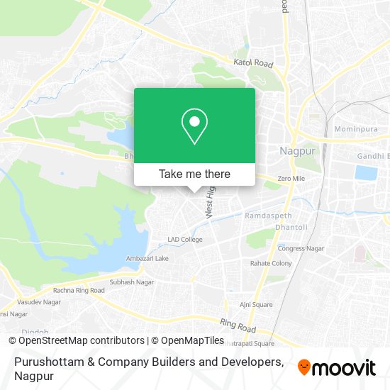Purushottam & Company Builders and Developers map