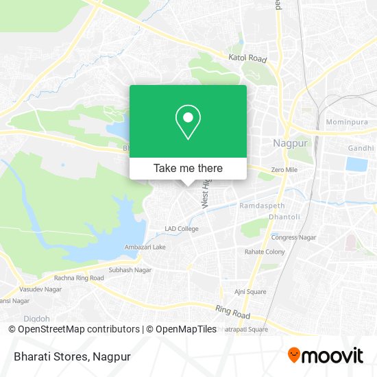 Bharati Stores map