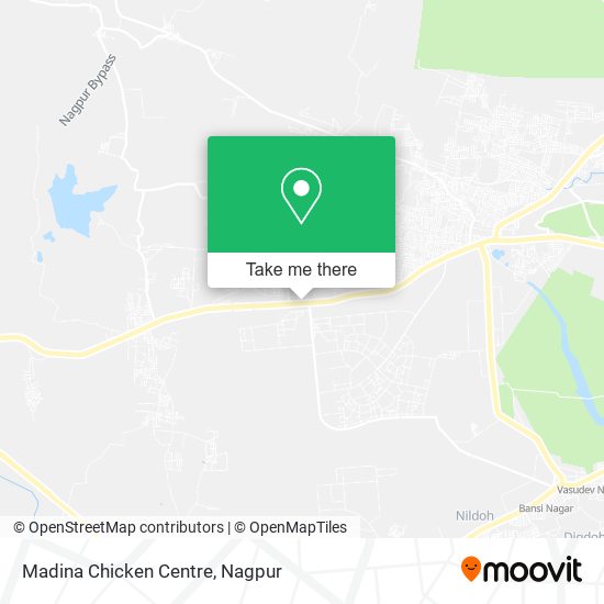 Madina Chicken Centre map