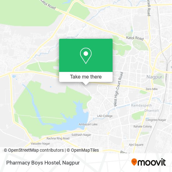 Pharmacy Boys Hostel map