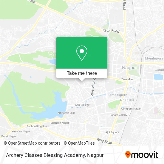 Archery Classes Blessing Academy map