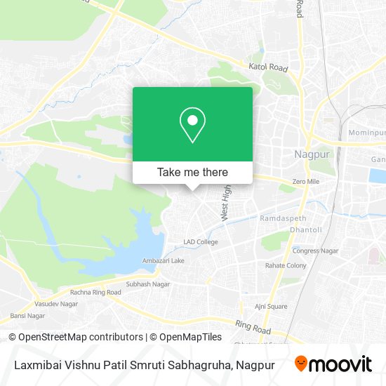 Laxmibai Vishnu Patil Smruti Sabhagruha map