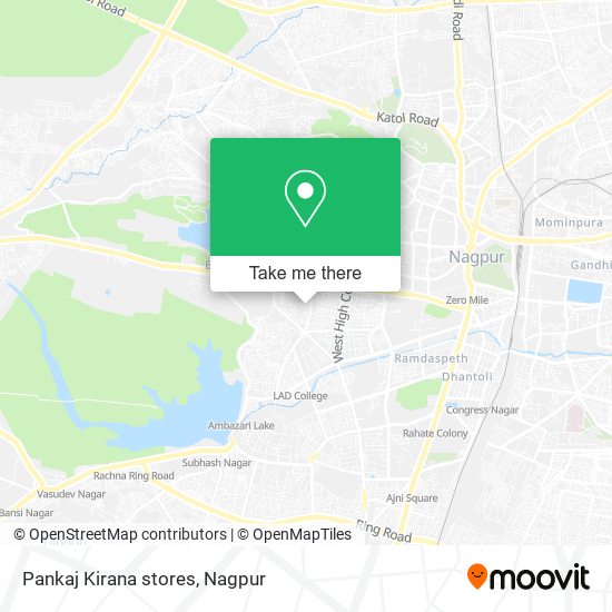 Pankaj Kirana stores map