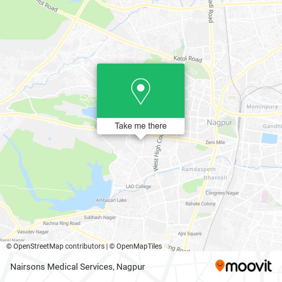 Nairsons Medical Services map