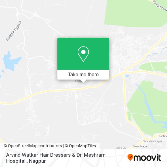 Arvind Watkar Hair Dressers & Dr. Meshram Hospital. map