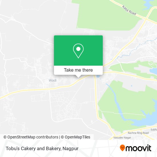 Tobu's Cakery and Bakery map