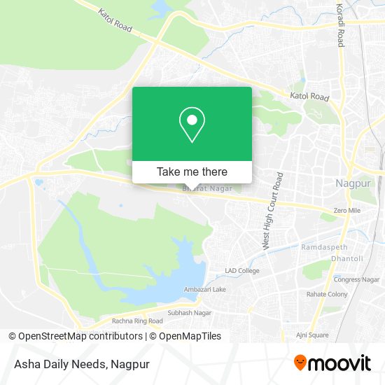 Asha Daily Needs map