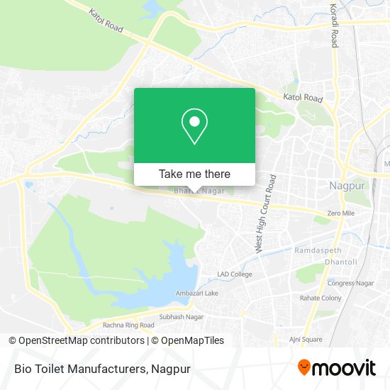 Bio Toilet Manufacturers map