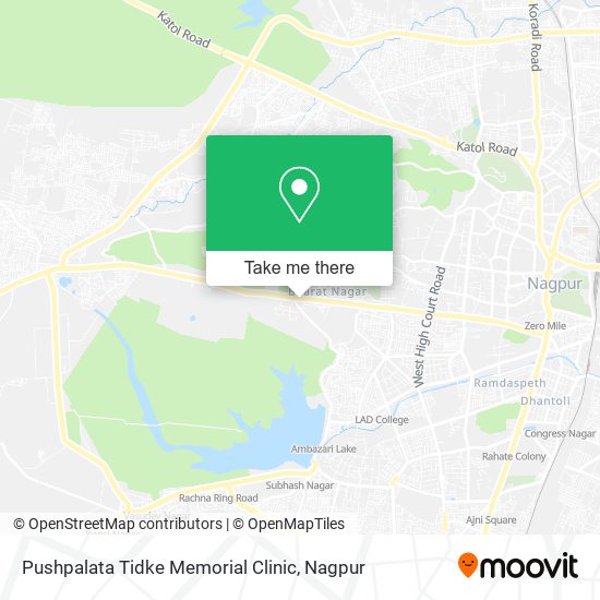 Pushpalata Tidke Memorial Clinic map