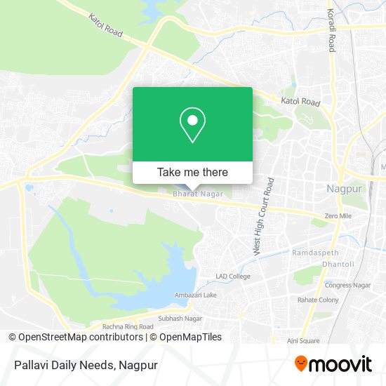 Pallavi Daily Needs map