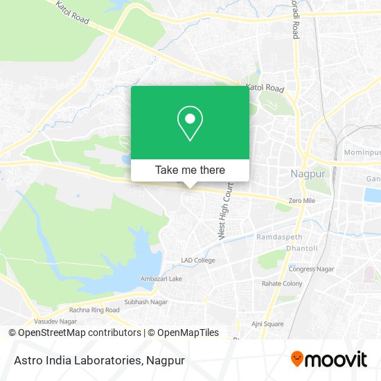 Astro India Laboratories map