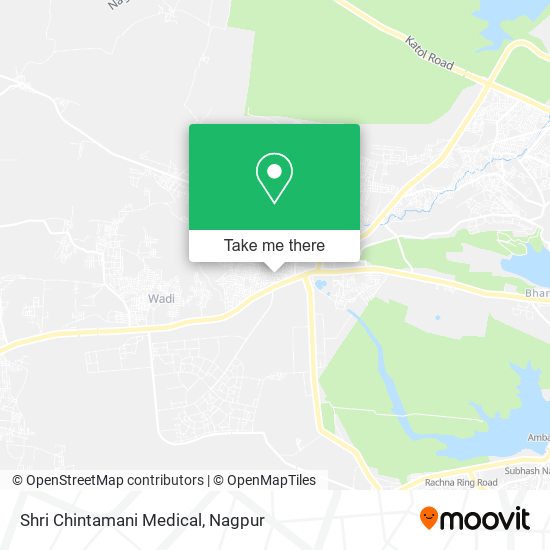 Shri Chintamani Medical map