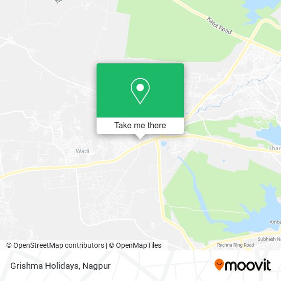 Grishma Holidays map