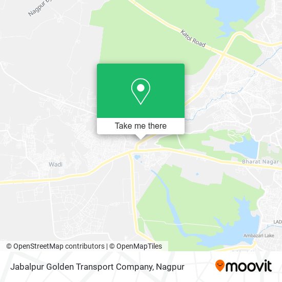 Jabalpur Golden Transport Company map