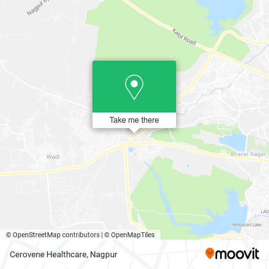 Cerovene Healthcare map