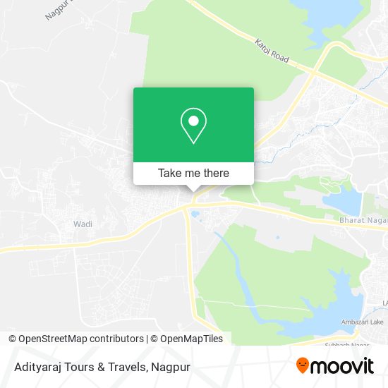 Adityaraj Tours & Travels map