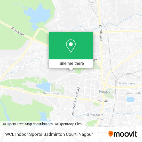 WCL Indoor Sports Badminton Court map