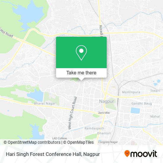 Hari Singh Forest Conference Hall map