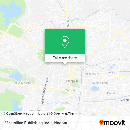 Macmillan Publishing India map