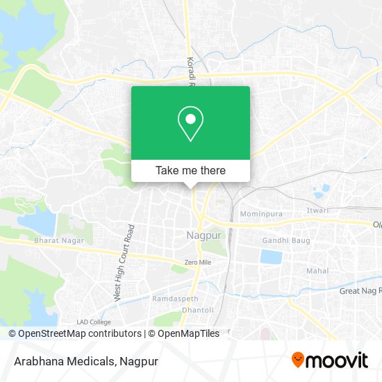 Arabhana Medicals map