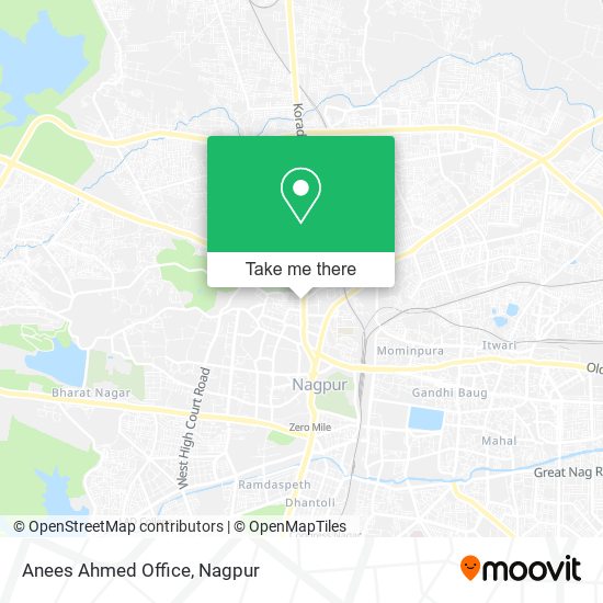 Anees Ahmed Office map