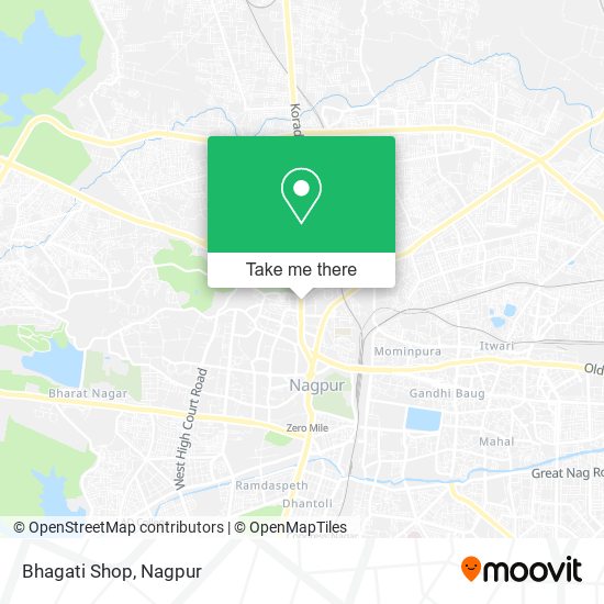 Bhagati Shop map