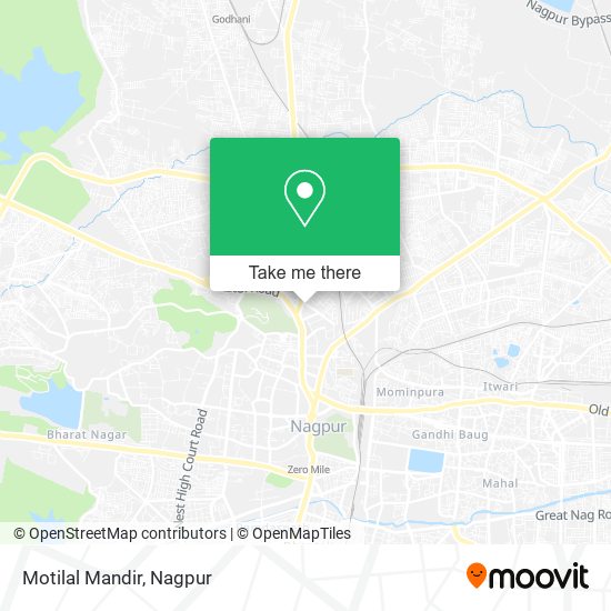 Motilal Mandir map