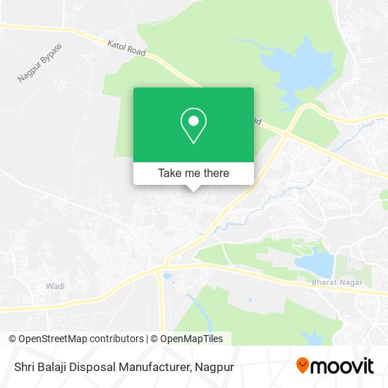 Shri Balaji Disposal Manufacturer map