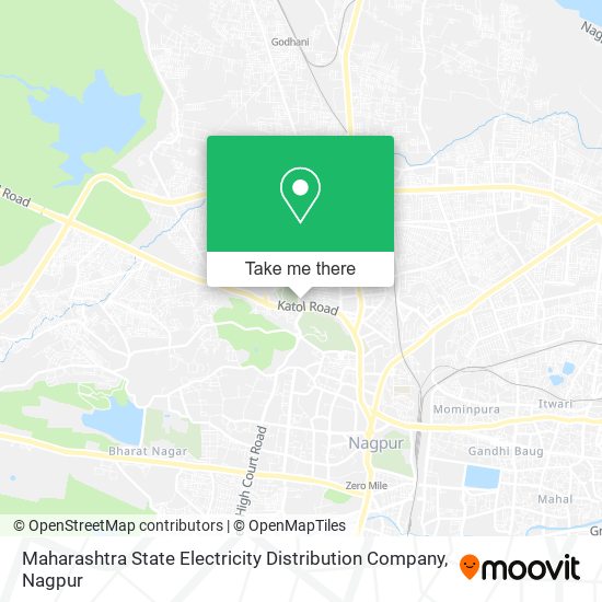 Maharashtra State Electricity Distribution Company map