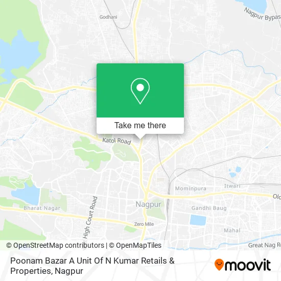 Poonam Bazar A Unit Of N Kumar Retails & Properties map