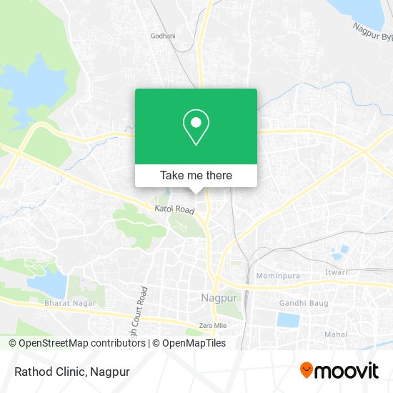 Rathod Clinic map